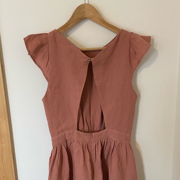 Beautiful handmade linen dress. - Picture 4 of 8